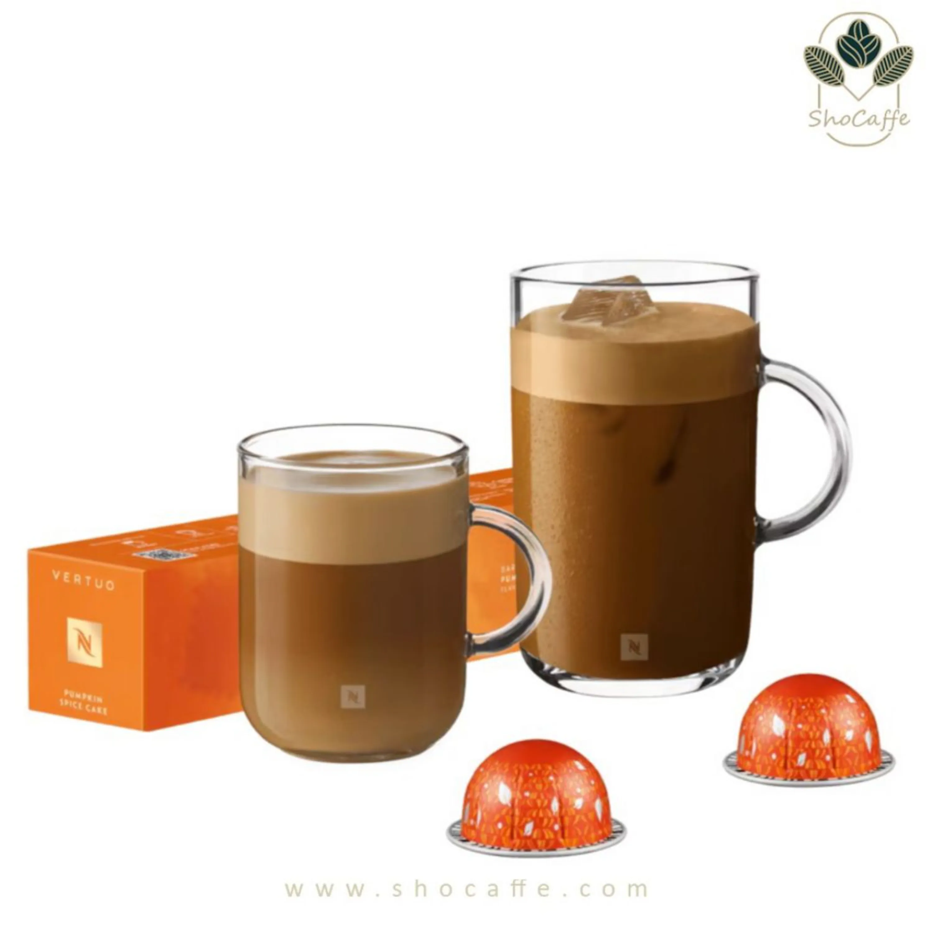 کپسول قهوه نسپرسو ورتو پامکین اسپایس کیک Pumpkin Spice Cake کپسول قهوه نسپرسو ورتو پامکین اسپایس کیک Pumpkin Spice Cake